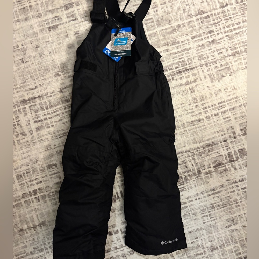 Columbia Black Youth Snow Bib